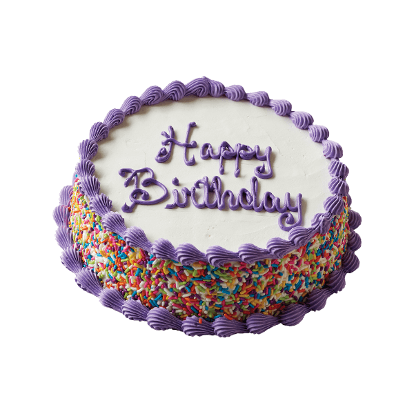 Birthday Cake with Sprinkles: Carvel Cake Shop